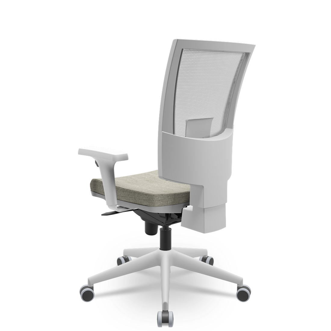 Silla Flash Ceniza vista 3